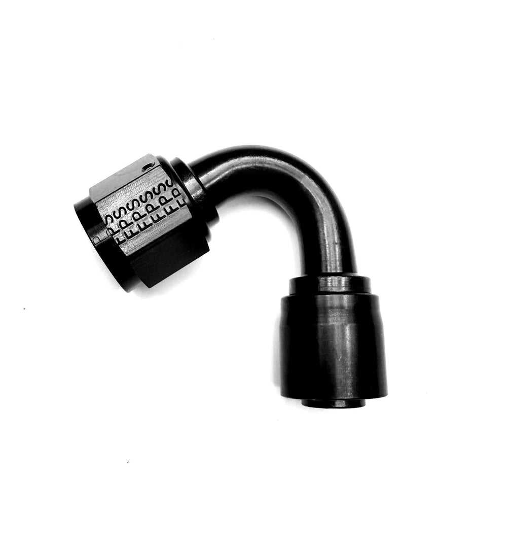 Fragola -10AN 120 Degree Fixed/Single Swivel Sport Crimp Pro Hose End