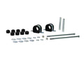 Sway bar - mount bushing 10 Bushings 2 Tubes 2 Saddles 2 Bolts 12 Washers 2 Nuts Grease