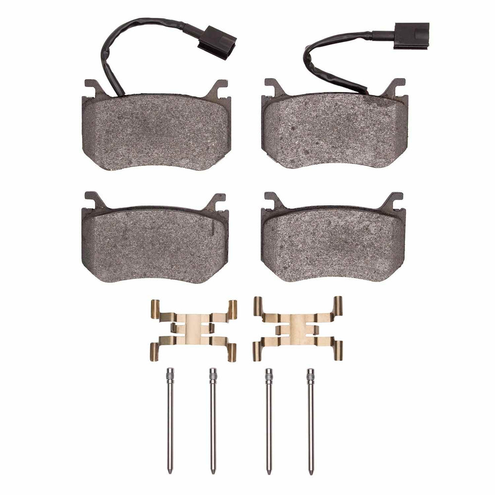 R1 17-25 Alfa Romeo Giulia Rear Ceramic Pads & Hardware Kit