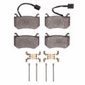 R1 17-25 Alfa Romeo Giulia Rear Ceramic Pads & Hardware Kit