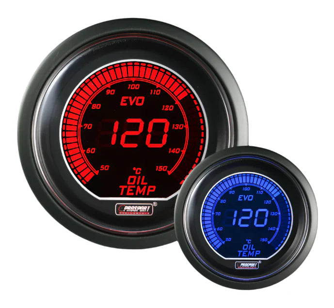 ProSport EVO Oil Temperature Gauge Universal