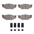 R1 87-88 Plymouth Grand Voyager Front Ceramic Brake Pads and Hardware Kit
