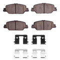 DFC 17-25 Honda CR-V Rear 5000 Advanced Ceramic Brake Pads and Hardware Kit
