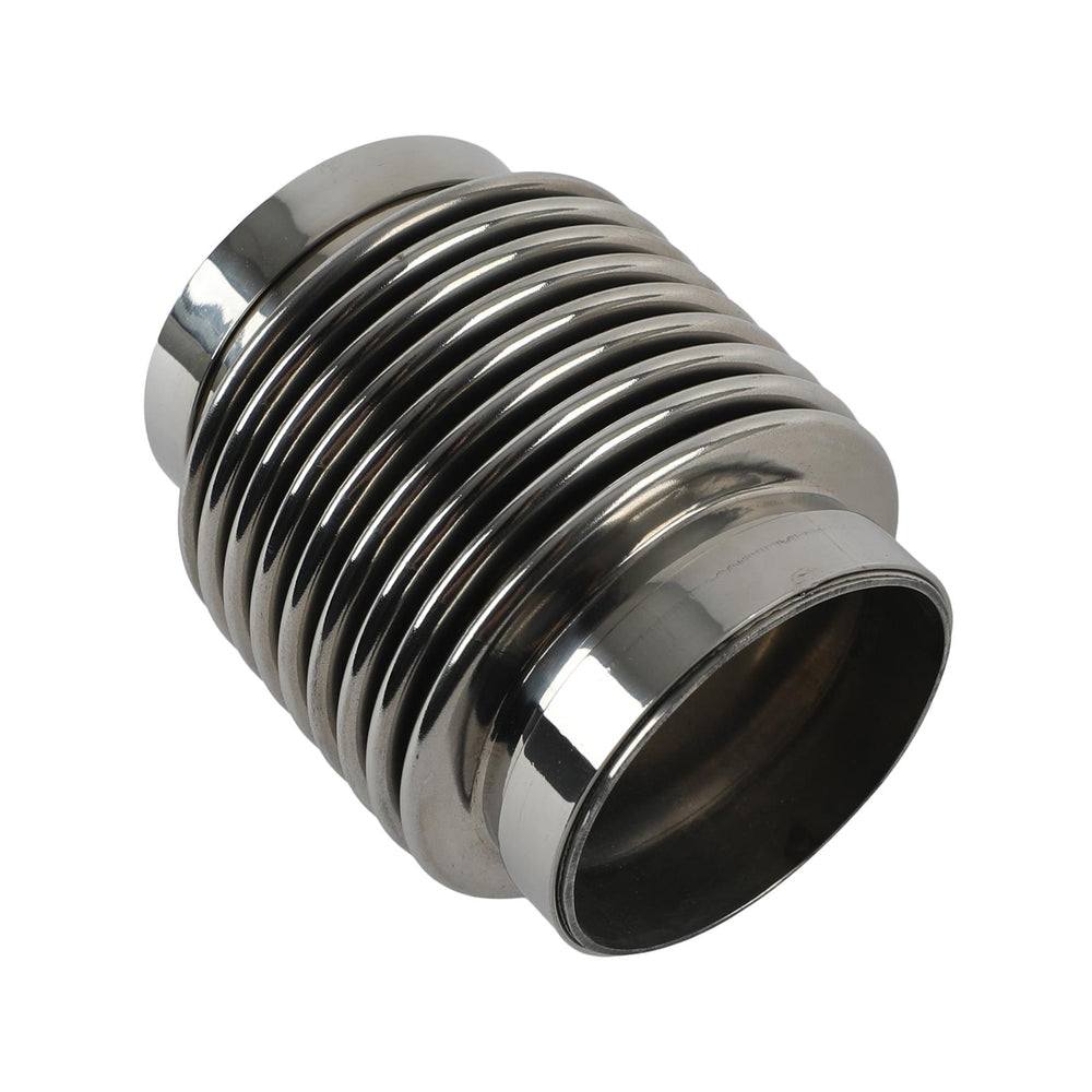 Vibrant 2.50in ID x 4.00in Long 321SS Electro Polished Motorsport Bellows w/Neck & Liner