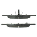 Centric Posi-Quiet Semi-Metallic Brake Pads w/Hardware - Front