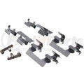 Centric Posi-Quiet Ceramic Brake Pads w/Hardware - Front