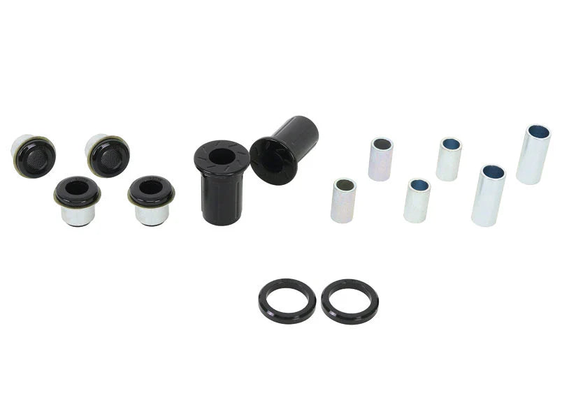 Control arm - front upper and lower bushing 8 Bushings 6 Tubes Grease Install Guide