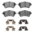 DFC 02-05 Land Rover Freelander Front 5000 Advanced Low Metallic Brake Pads and Hardware Kit
