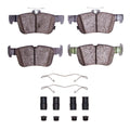 DFC 13-24 Ford Fusion Rear 5000 Advanced Ceramic Brake Pads and Hardware Kit