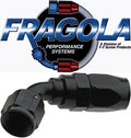 Fragola -10AN x 60 Degree Pro-Flow Hose End - Black