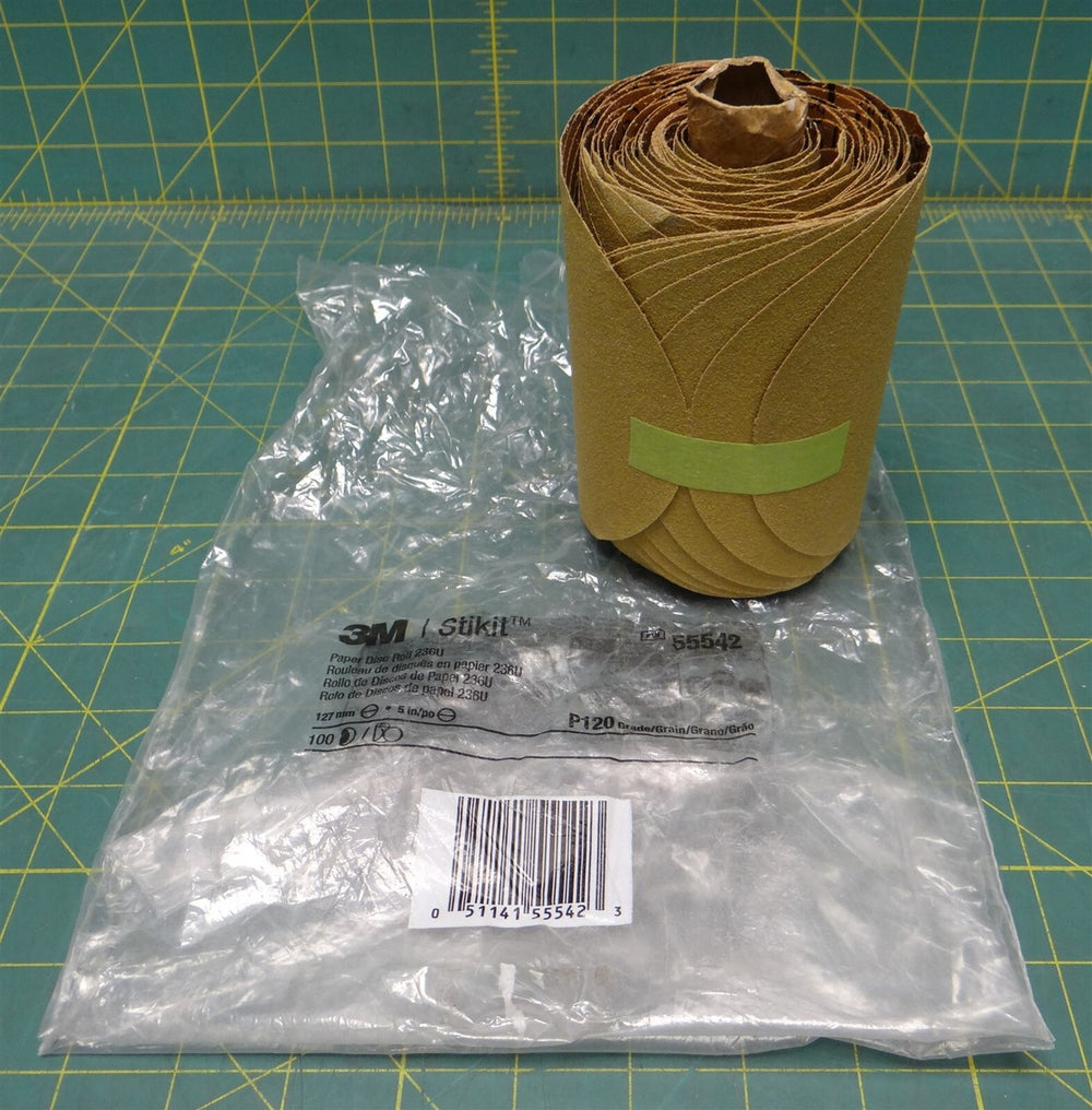 3M STIKIT PAPER DISC ROLL 236U, 5