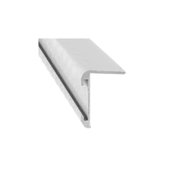 LONG LEG INSERT CORNER MOLDING POLAR WHITE 16 FT