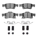 DFC 11-25 Dodge Durango Rear 5000 Advanced Ceramic Brake Pads and Hardware Kit