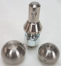 1IN SHANK 2IN & 2 5/16IN CHROME BALLS
