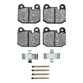DFC 76-77 BMW 320I (USA/Canada) Front 5000 Advanced Low Metallic Brake Pads and Hardware Kit
