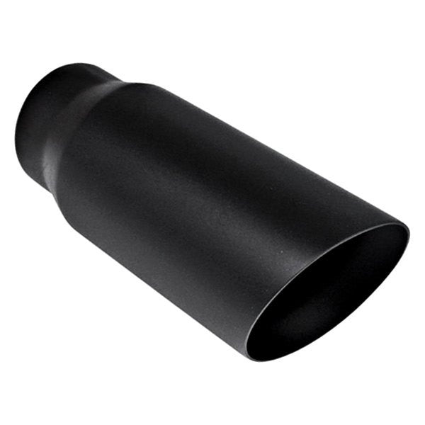 ~(5 lbs. 13X6X6)~ Bolt-on 5 in 12 in double wall angle cut; i.d. 4 in (single white box) black coated