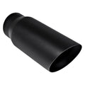 ~(5 lbs. 13X6X6)~ Bolt-on 5 in 12 in double wall angle cut; i.d. 4 in (single white box) black coated