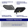 1818 WRANGLER JL LED SIDEMARKERS SMOKED (PAIR)