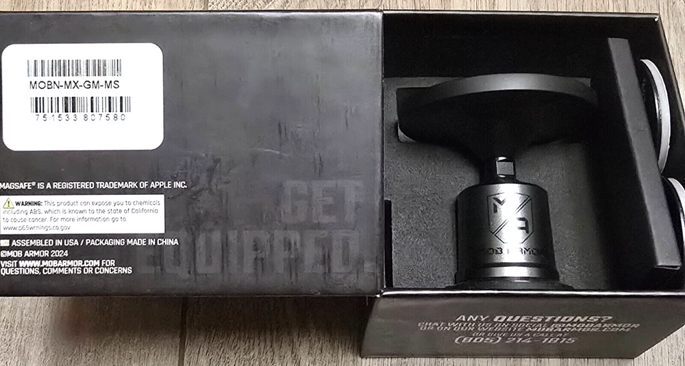 MOBNETIC MAXX.MAGSAFE - GUN METAL