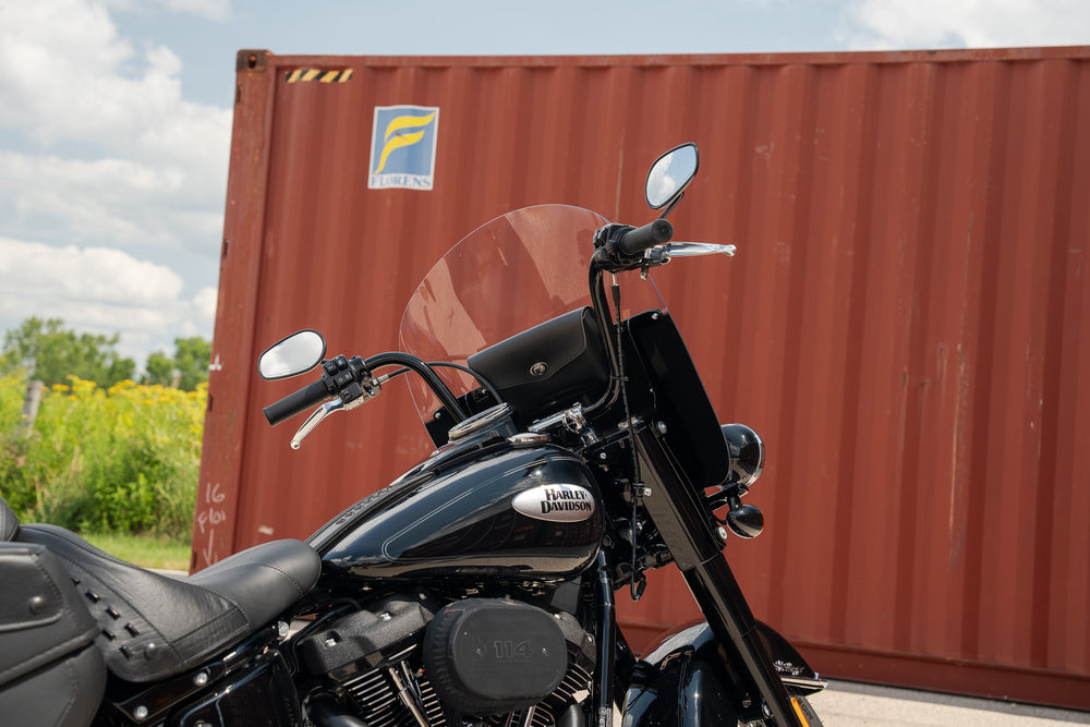 Willie & Max Universal Revolution Windshield Bag (10.5 inches L x 6 inches H x 2.5 W) - Black