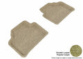 3D CLASSIC FLOOR MAT 2ND ROW TAN
