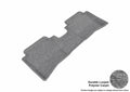 3D CLASSIC FLOOR MAT 2ND ROW GRAY