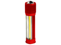 1700 Lumen Ultra High Power CREE XHP35.2 LED Flashlight w LED side lantern feature female USB plug to charge electronic devices - RED