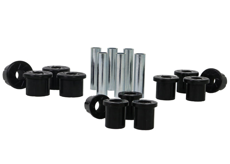 Spring - bushing kit 12 Bushings 6 Tubes Grease Install Guide
