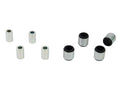 Control arm - lower front inner and outer bushing 4 Shell Bushings 4 Tubes Grease
