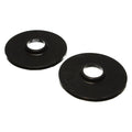 Energy Suspension 97-06 Jeep Wrangler YJ & TJ Black Rear Coil Spring Isolator Set