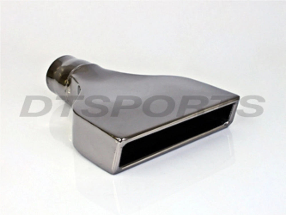 BLACK CHROME 1PC CAMARO TOOLING TIP 2.25IN ID / 8.00IN X 2.00IN OD