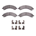 R1 03-08 Chevrolet Express 3500 Rear Semi Met Pads & Hardware Kit