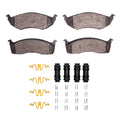 DFC 93-02 Chrysler Voyager Front 5000 Advanced Semi Metallic Brake Pads and Hardware Kit
