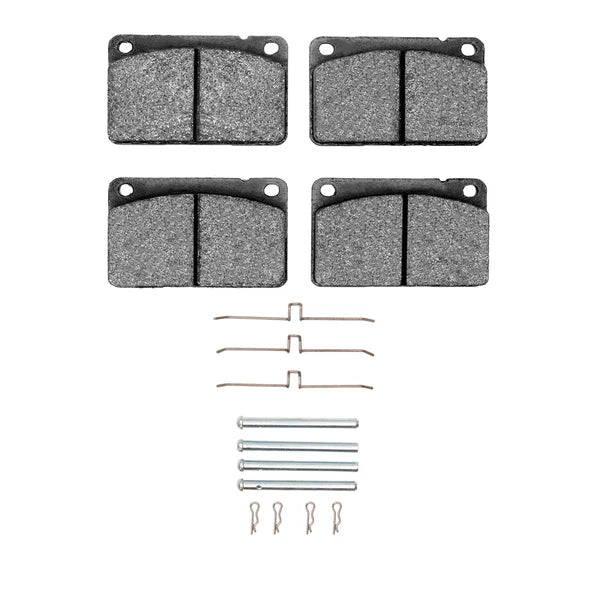 R1 67-87 Volvo 244 Front Euro Ceramic Pads & Hardware Kit