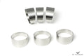 Ticon Industries 1.50in 7.5 Degree 1D/1.5in CLR Tight Radius 1mm Wall Titanium Pie Cuts - 6pk