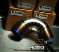 Ticon Industries 1.75in 7.5 Degree 1D/1.75in CLR Tight Radius 1mm Wall Titanium Pie Cuts - 6pk