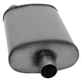 MUFFLER XLERATOR STAINLESS STEEL OVALO/C 20IN OAL 2IN