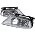 FOG LIGHT KIT CLEAR LENS WITH WIRIN