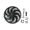 10In Electric Cooling F an 12V Curved Blades