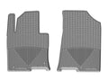 WeatherTech 2016+ Hyundai Sonata Front Rubber Mats - Grey (Fits Hybrid-Does Not Fit Plug-In Hybrid)