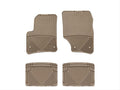 WeatherTech 03-10 Porsche Cayenne Front Rubber Mats - Tan