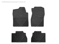 WeatherTech 07+ Chevrolet Avalanche Front Rubber Mats - Black