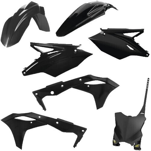 Cycra 2025 Honda CRF250/450R Radiator Shrouds - Black