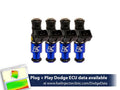 Fuel Injector Clinic Set of 4 Jetronic/EV1 (female) to US Car/EV6 (male) injector plug adaptors