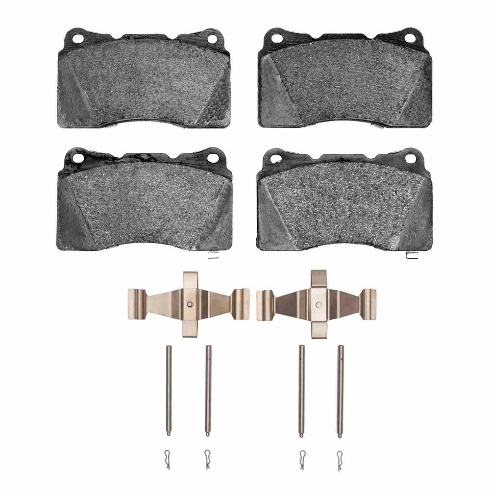 R1 03-20 Subaru BRZ Front Semi Met Pads & Hardware Kit