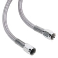 Goodridge 21in Universal Brake Line Assembly w/SS Fittings & Clear Hose