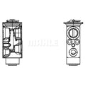 EXPANSION VALVE AND ORIFICE TUBE