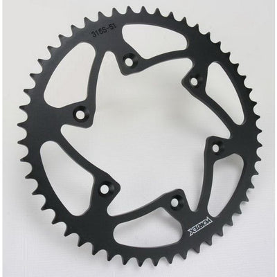 Vortex Racing Steel Rear Sprocket 520 51 Tooth- Black