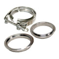 4in V-Band 3 piece Set (1C 1M 1F)