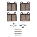 DFC 72-85 Volkswagen VanAGON Front 5000 Advanced Low Metallic Brake Pads and Hardware Kit